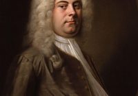A portrait painting of George Frideric Handel by Balthasar Denner