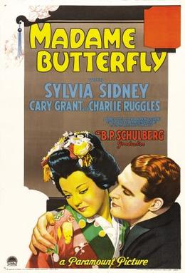 Madame Butterfly opera poster