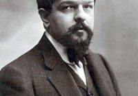 Black and White photograph of Claude Debussy taken in 1908 aged 46