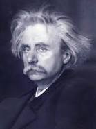 Black and White photograph of Edvard Grieg