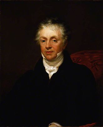 Painting of Thomas Attwood the composer. 