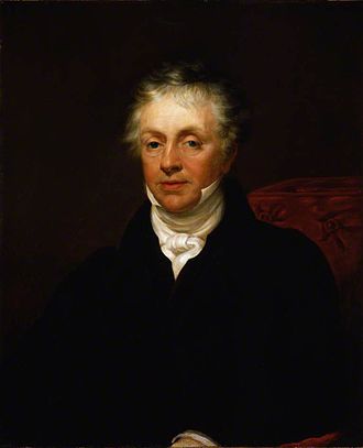 Painting of Thomas Attwood the composer.