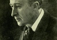 Black and White photograph of Frederick Delius in his mid-forties