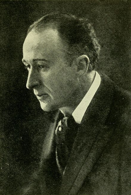 Black and White photograph of Frederick Delius in his mid-forties