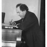 Black and White photograph of Leopold Godowsky in his mid-forties.