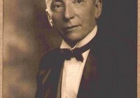 Black & White Portrait Photograph of Charles Leslie Johnson wearing a bow tie