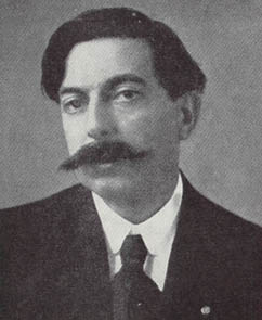 Black & White photo of  composer Enrique Granados