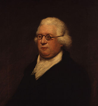 Colour Portrait Painting of James Hook