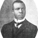 Black & White portrait of Scott Joplin in his thirties