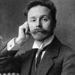 Black & White Photograph of Alexander Scriabin in 1871