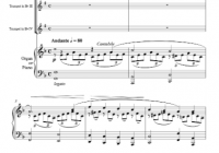 Fauré: Op.11: Cantique de Jean Racine Sheet Music