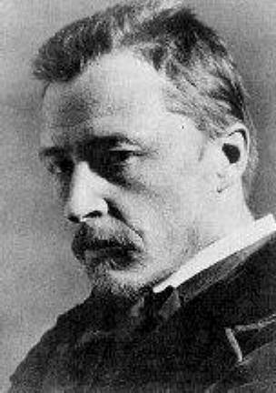 Black & White portrait photograph of Hugo Wolf