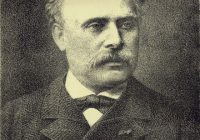 Black and White Portrait of Émile Waldteufel