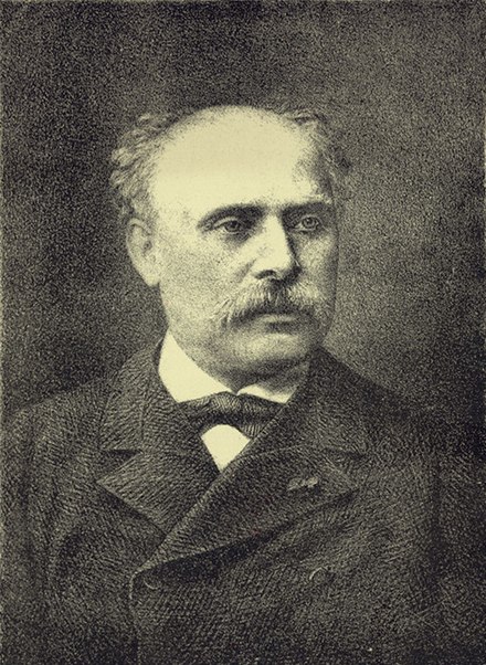 Black and White Portrait of Émile Waldteufel