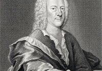 Engraving of Georg Philipp Telemann by Georg Lichtensteger c1745