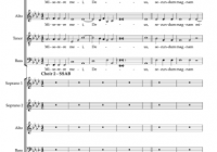 Gregorio Allegri Miserere Mei, Deus Sheet Music