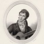 A lithographed painting of Fernando Sor c.1825