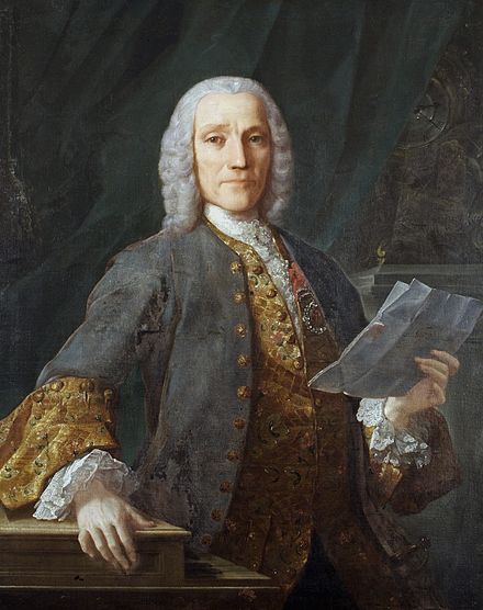 Colour Portrait of Domenico Scarlatti in 1738