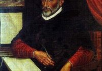 Colour portrait of Giovanni Pierluigi da Palestrina