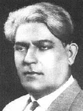 Black and White Photograph of Joao Pernambuco (head and shoulders)