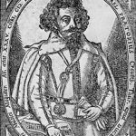 Black and White image of Michael Praetorius