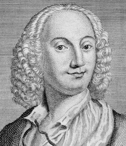 Etching of Antonio Vivaldi
