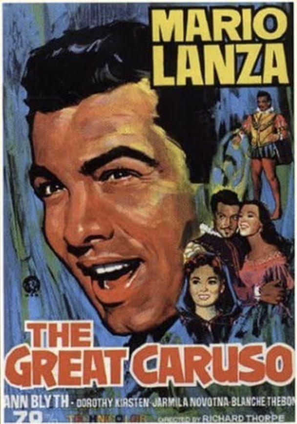 Film and TV music - The Great Caruso movie poster
