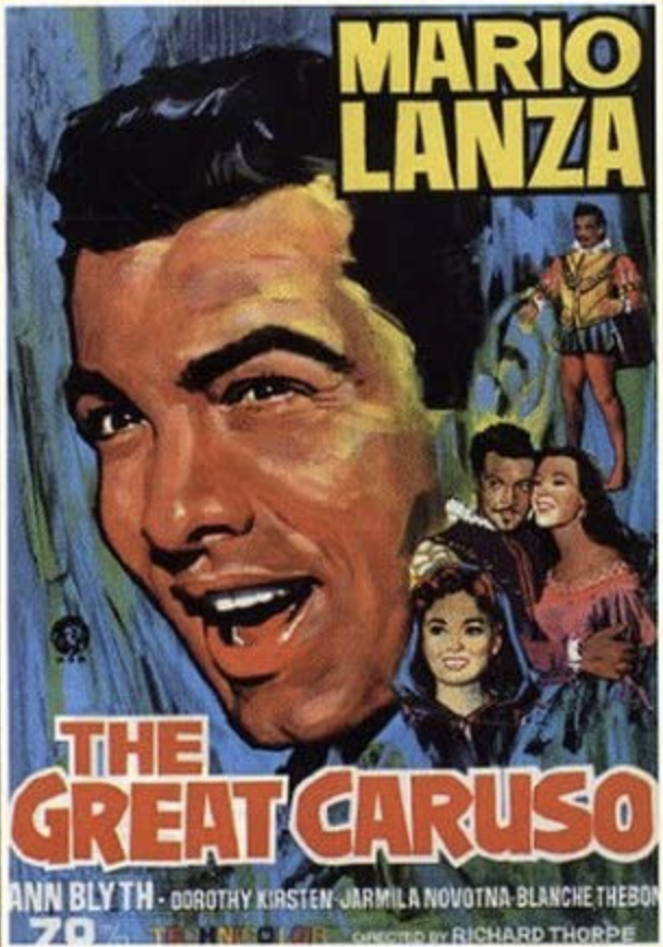 Film and TV music - The Great Caruso  movie poster