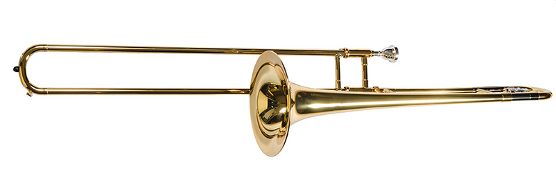 Picture of a Bb Trombone