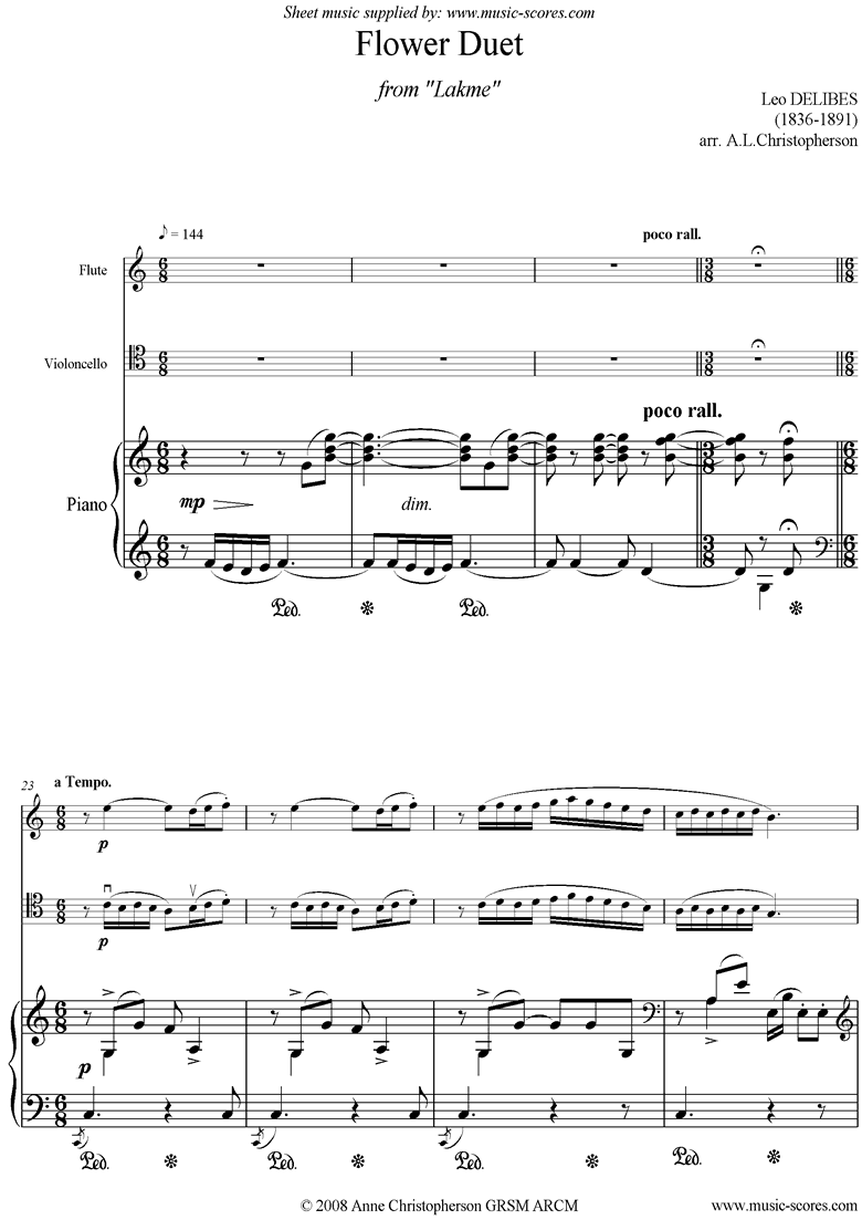 Music Theory Final Sheet music for Flute, Violin (Mixed Duet