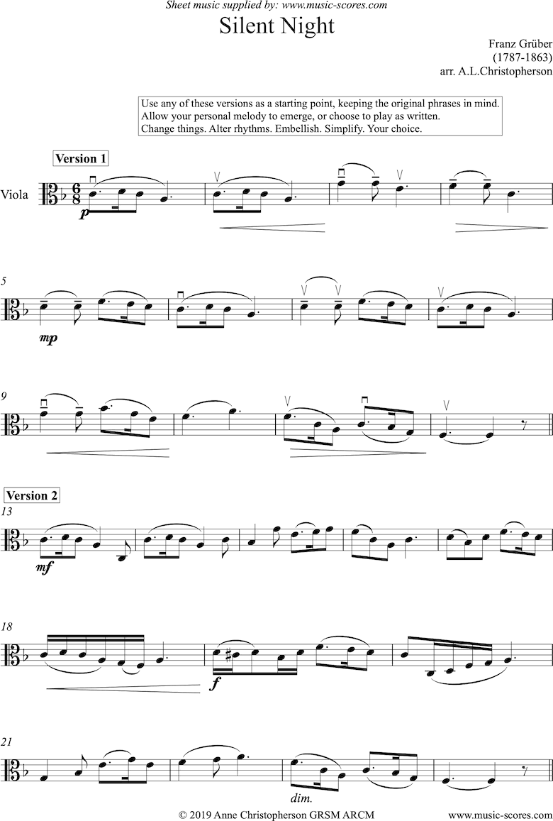 Viola sheet clearance music classical
